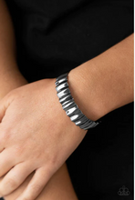 Load image into Gallery viewer, Across the Heir Waves Black Cuff