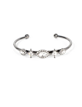 Load image into Gallery viewer, Disarming Dazzle Black Cuff