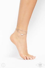 Load image into Gallery viewer, Ocean Heart Silver Anklet