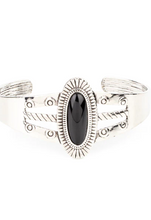 Load image into Gallery viewer, Wanderlust Walkabout Black Cuff