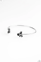 Load image into Gallery viewer, Going For Glitter Black Cuff