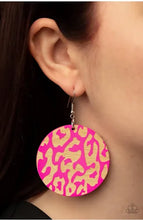 Load image into Gallery viewer, Catwalk Safari Pink Earring