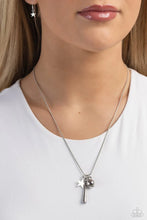 Load image into Gallery viewer, Hey Batter Batter Silver Necklace