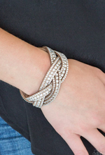 Load image into Gallery viewer, Bring On The Bling Brown Wrap