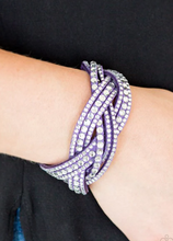 Load image into Gallery viewer, Bring On The Bling Purple Wrap