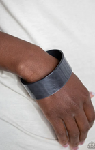 Load image into Gallery viewer, Glaze Over Silver Acrylic Cuff