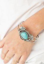 Load image into Gallery viewer, Western Wonderland Blue Cuff