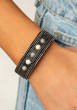 Load image into Gallery viewer, Quarry Quake Silver Cuff