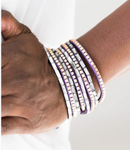 Load image into Gallery viewer, This Time With Attitude Purple Double Wrap