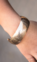 Load image into Gallery viewer, Let your Light Shine Gold Cuff
