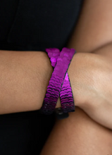 Load image into Gallery viewer, Under the Sequins Purple Double Wrap
