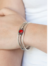 Load image into Gallery viewer, Top of the Pop Charts Red Cuff