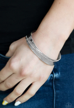 Load image into Gallery viewer, Bring The Bling White Cuff