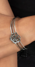 Load image into Gallery viewer, Rosy Repose Silver Cuff