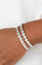 Load image into Gallery viewer, On The Spot Shimmer Silver Cuff
