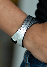 Load image into Gallery viewer, Under the Sequins Silver Double Wrap