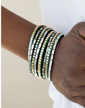 Load image into Gallery viewer, This Time With Attitude Green Double Wrap