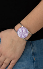 Load image into Gallery viewer, Colorful Cosmos Purple Cuff