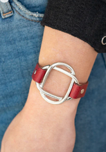 Load image into Gallery viewer, Nautically Knotted Red Wrap