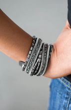 Load image into Gallery viewer, Glam Goals Silver Double Wrap
