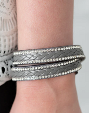 Load image into Gallery viewer, Slay the Field Silver Double Wrap