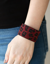 Load image into Gallery viewer, Cheetah Cabana Red Wrap