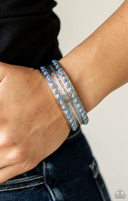 Load image into Gallery viewer, Costa Rica Retreat Blue Cuff