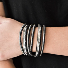 Load image into Gallery viewer, Rock Star Attitude Black Double Wrap
