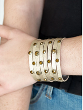 Load image into Gallery viewer, Go Getter Glamorous Brass Wrap