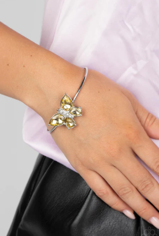 Butterfly Beatitude Yellow Cuff