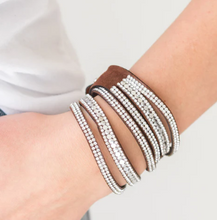 Load image into Gallery viewer, Rock Star Attitude Brown Double Wrap