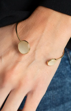 Brilliantly Basic Gold Cuff