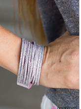 Load image into Gallery viewer, Do The Hustle Purple Double Wrap