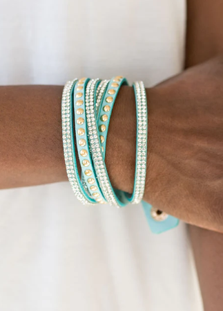 I BOLD You So Blue Double Wrap