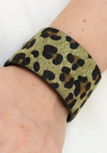Load image into Gallery viewer, Cheetah Cabana Green Wrap
