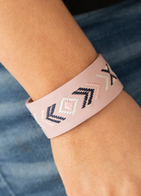 Load image into Gallery viewer, Cliff Glyphs Pink Wrap