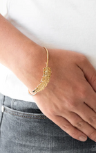 Load image into Gallery viewer, How Do You Like This Feather Gold Cuff