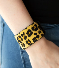 Load image into Gallery viewer, Cheetah Cabana Yellow Wrap