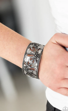Load image into Gallery viewer, Where the Wildflowers Are Silver cuff