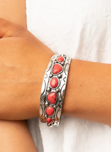 Load image into Gallery viewer, Saguaro Sultan Red Cuff