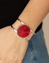 Load image into Gallery viewer, Colorful Cosmos Red Cuff