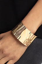 Load image into Gallery viewer, Modern Metallurgy Gold cuff