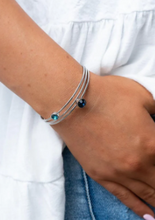 Load image into Gallery viewer, Your Place Or Mine Blue Cuff
