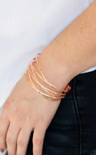 Load image into Gallery viewer, Down to the Wire Copper cuff