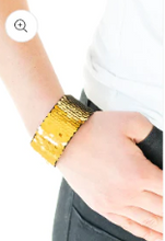 Load image into Gallery viewer, Mer-mazingly Mermaid Gold Wrap