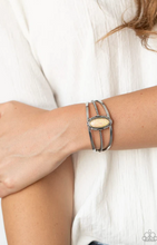 Load image into Gallery viewer, Stone Sahara Yellow Cuff