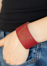 Load image into Gallery viewer, Flirty Flutter Red Wrap