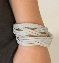 Load image into Gallery viewer, Shameless Shimmer White Double Wrap