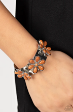 Load image into Gallery viewer, Desert Flower Patch Brown Cuff