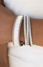 Load image into Gallery viewer, Just In Showtime Silver Double Wrap
